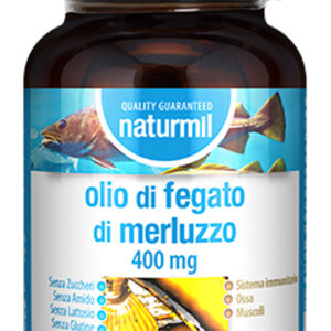 NATURMIL OLIO FEGATO MERLUZZO 400MG