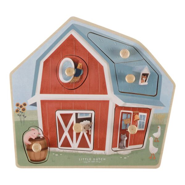 WOODEN PUZZLE LITTLE DUTCH