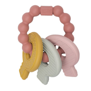 CHIAVI DA DENTIZIONE ROSA LITTLE DUTCH