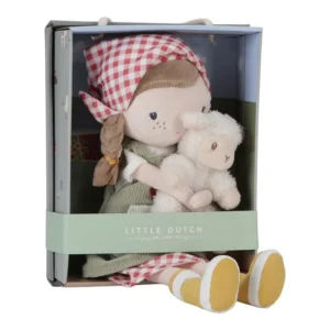 CUDDLE DOLL ROSA CON PECORELLA LITTLE DUTCH 35CM