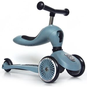 HIGHWAYKICK 1 - MONOPATTINO TRASFORMABILE 2 IN 1 STEEL SCOOT AND RIDE