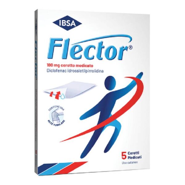 FLECTOR 180MG 5 CEROTTI