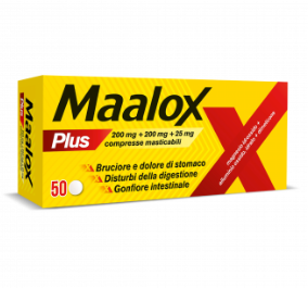 MAALOX PLUS 50 COMPRESSE